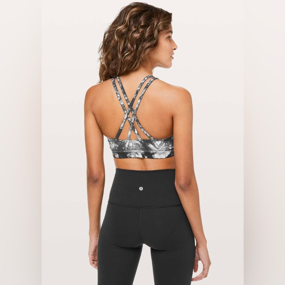 Lululemon Energy Bra, Size 4. VERY gently worn, great condition.